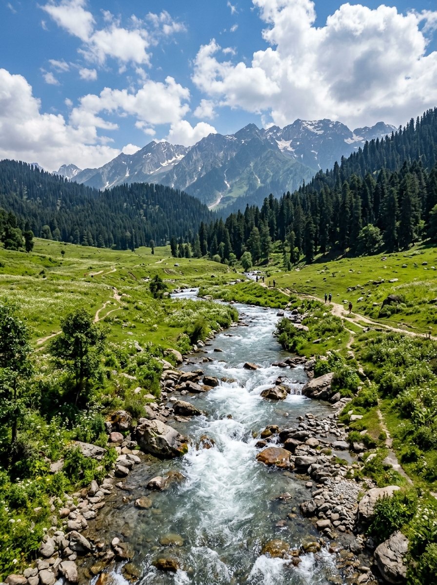 Doodhpathri Meadows